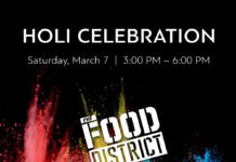 Holi Celebration At The Food District – March 7