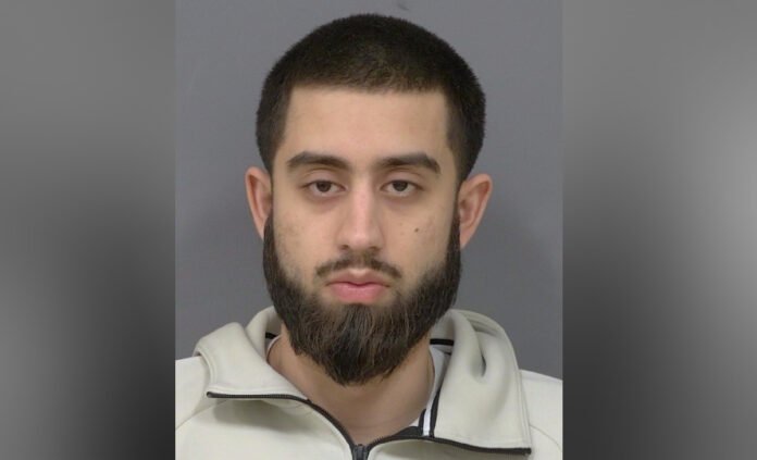 Headshot of the accused released by police