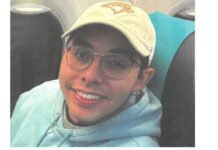 Peel Police seek Mississauga man in sexual assault investigation linked to place of worship inBrampton Sideways photo of a man wearing glasses and a light blue shirt, shown in a police-issued “wanted in sexual assault investigation” notice.