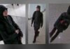 Man Wanted After Alleged Hate-Motivated Assault in Downtown Toronto Security camera images show a man wearing a black hooded winter jacket, burgundy pants, and dark shoes, carrying a black backpack with red accents and wearing white wired earbuds, walking inside an underground concourse.