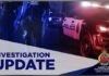 Additional elder abuse and auto theft charges laid against Hamilton arson suspects Hamilton Police cruiser at night with red and blue lights, alongside “Investigation Update” text and the police crest.